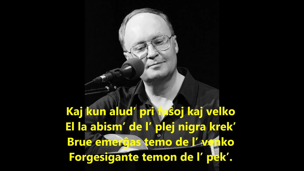 «Tem’ de l’ trankvilo» de M. Ŝĉerbakov (en la prezento de P. Moĵajevo)