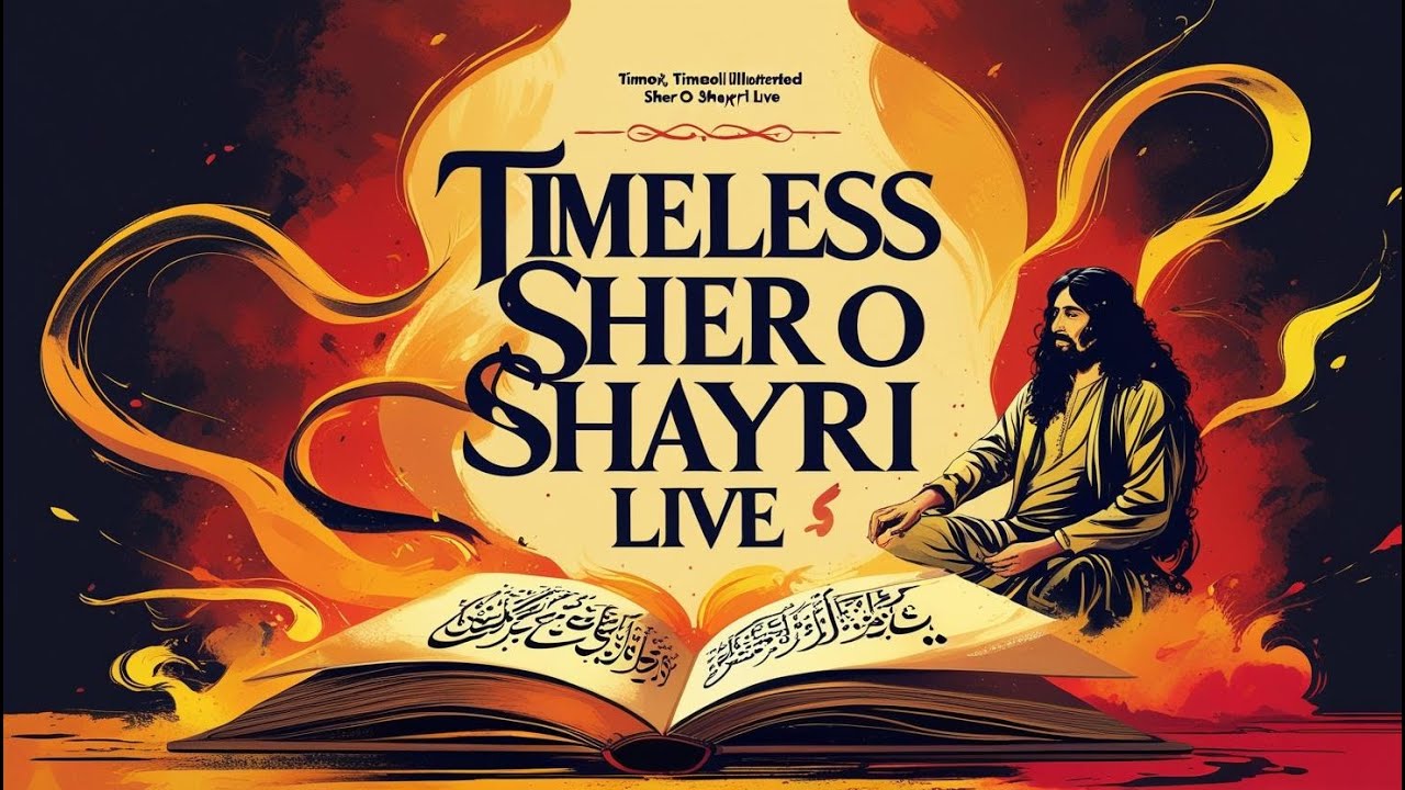 Sher o Shayari Live: Emotional Ghazals | Romantic Urdu Poetry | Live Ghazal Recitation | 2025 #live