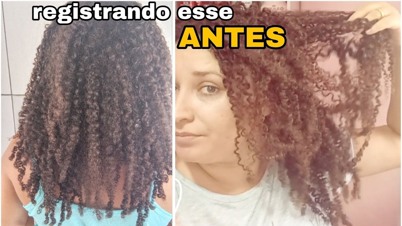 Olha como meu cabelo está hoje...🥹 #recuperaçãocapilar 