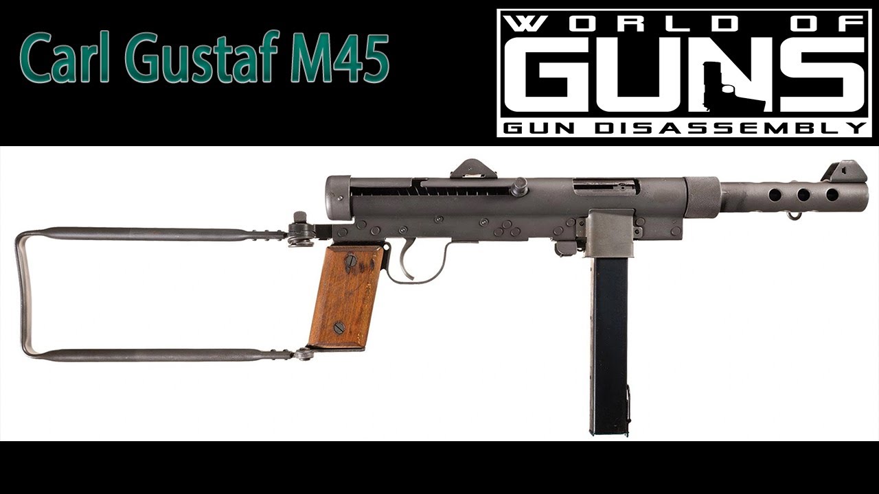 Carl Gustaf M45 полная разборка и сборка в World of Guns: Gun Disassembly