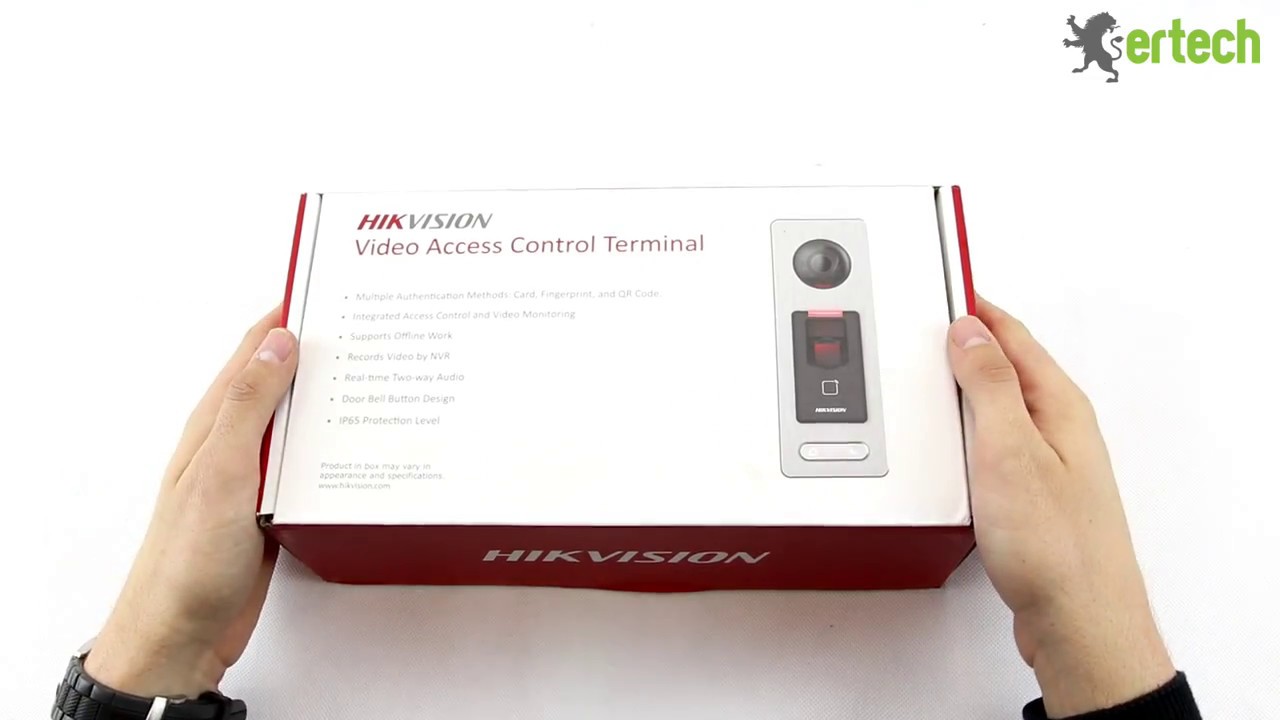 Hikvision DS-K1T501SF Finger Print Face Recognition Terminal Access Control Intercom ertech.co.uk