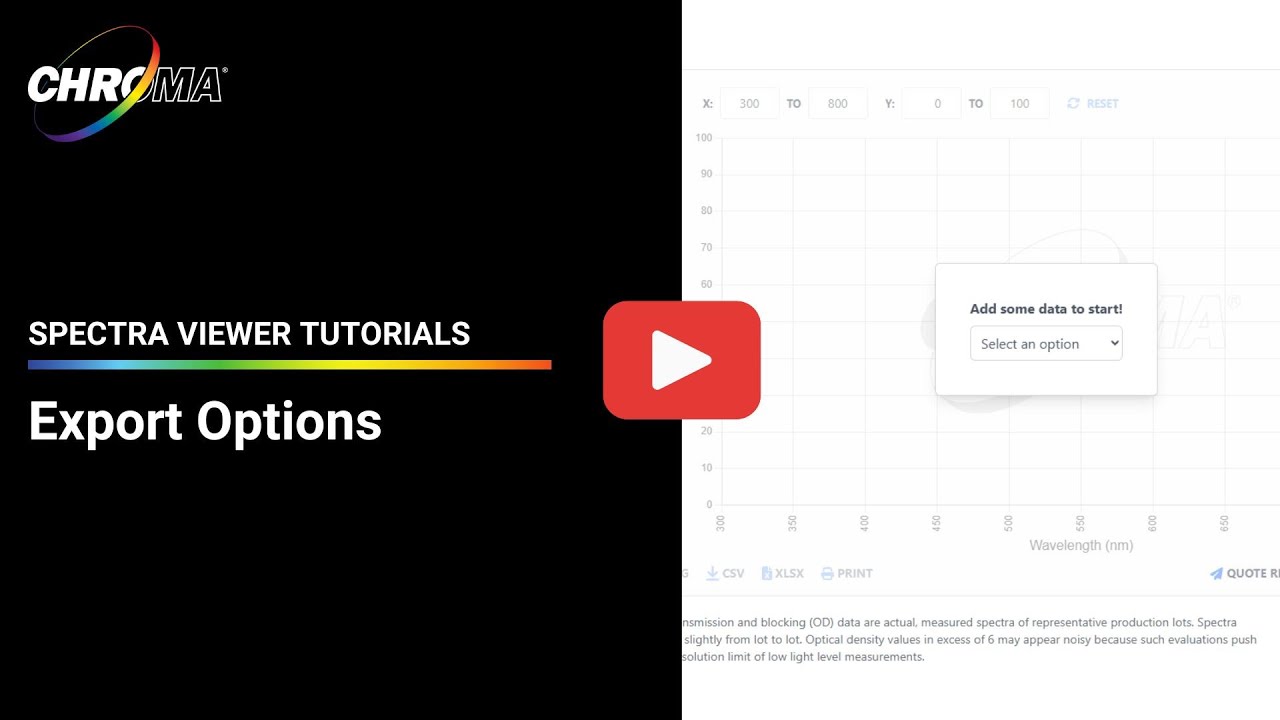 How to Export & Share Spectral Data in Chroma&rsquo;s Spectra Viewer | Full Guide
