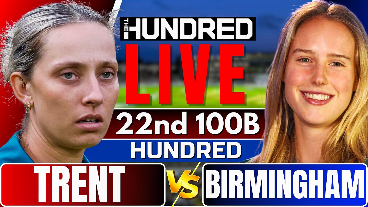 The Hundred Women Live: Birmingham Phoenix vs Trent Rockets | 100 ball live match | hundred live