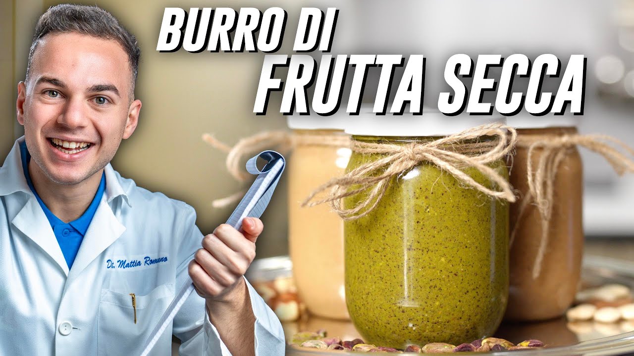 Creme Spalmabili a DIETA: Burro di Pistacchio, Mandorle e Nocciole!