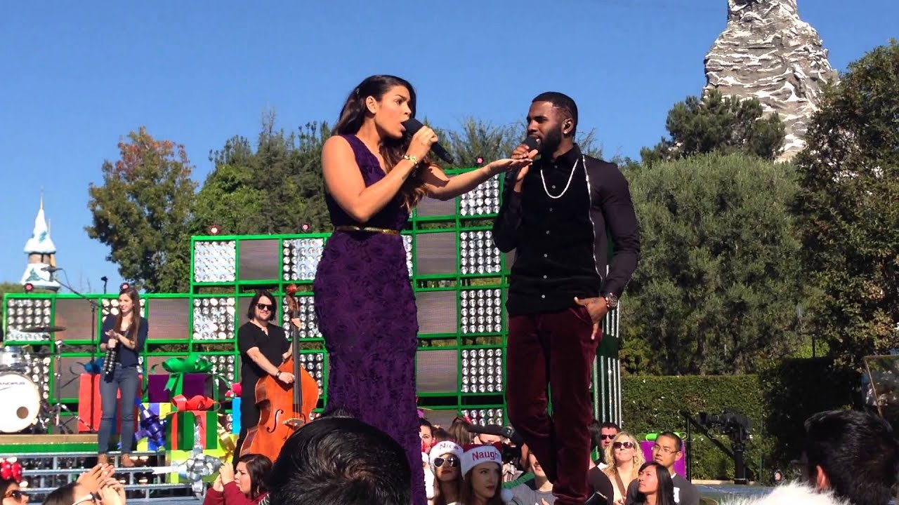 Jordin Sparks and Jason Derulo perform 