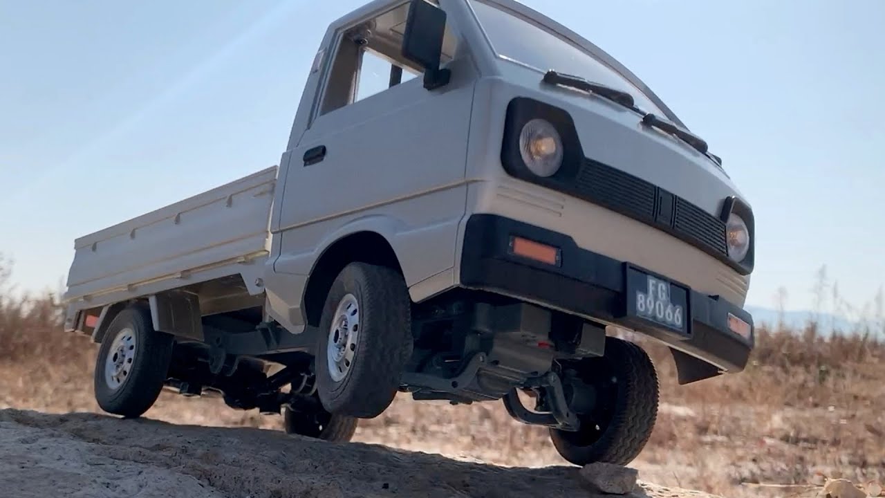 1/10 Scale RC : WPL D12 Off-road Driving #1.