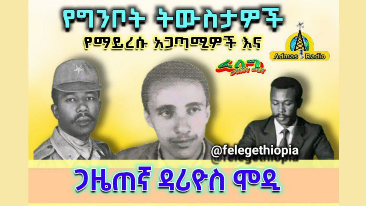 የግንቦት ትውስታዎችና ጋዜጠኛ ዳሪዮስ ሞዲ