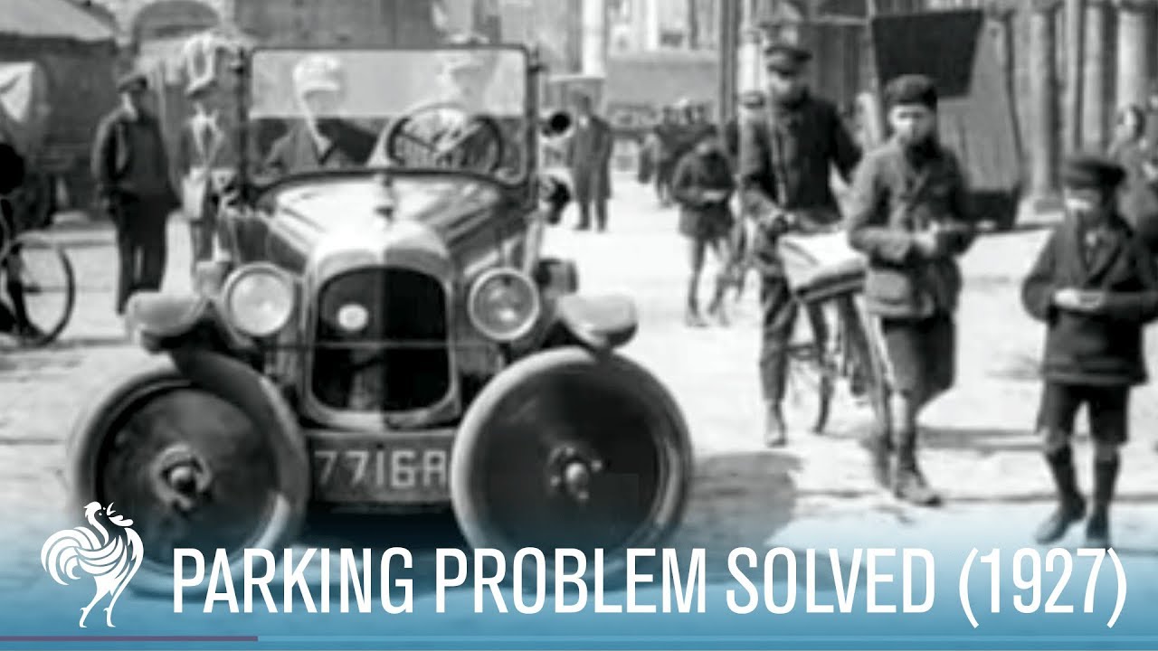 Parking Problem Solved: Paris, France (1927) | British Path&eacute;
