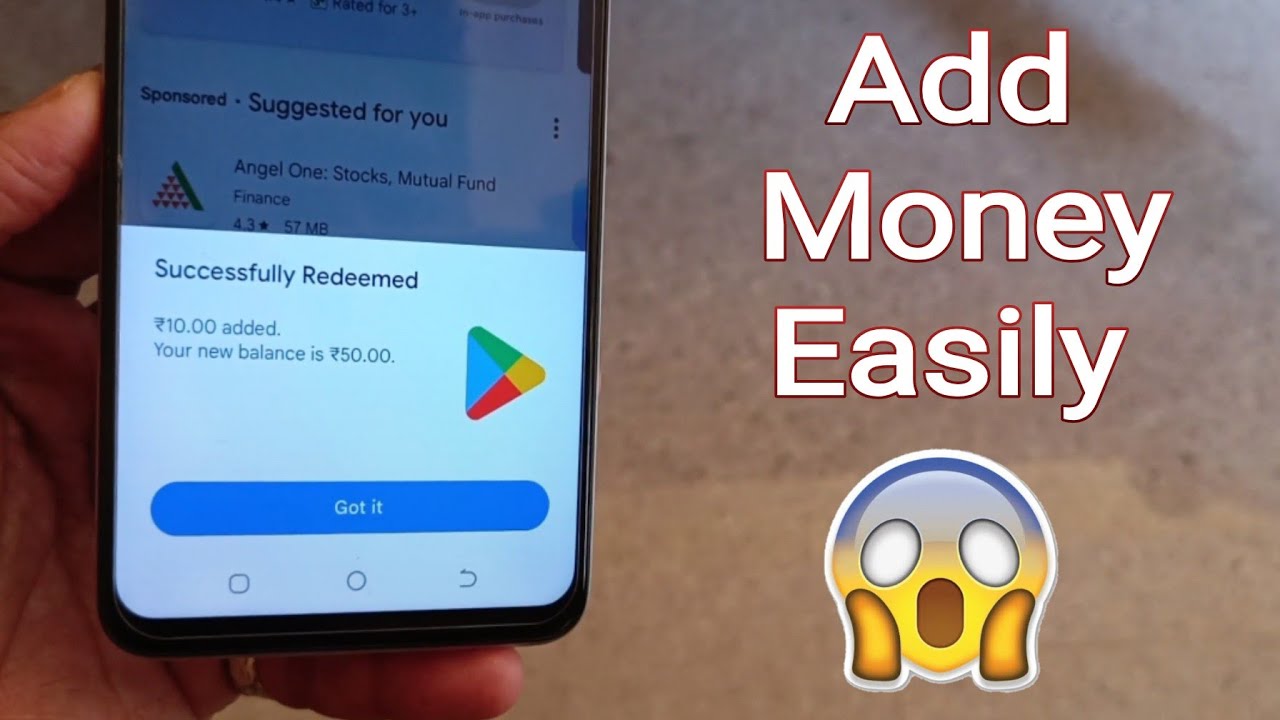 How To Add Money in Google Play Store || Google Play Store Mein Money Add Kaise Kare