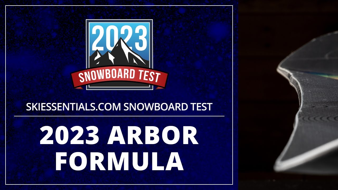 2023 Arbor Formula Rocker and Camber - SkiEssentials.com Snowboard Test