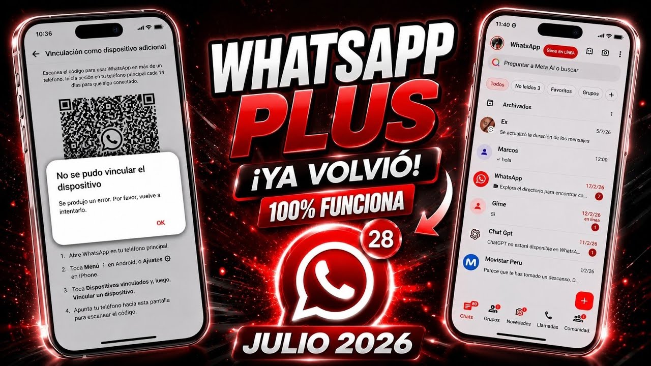 ✅ WHATSAPP PLUS IS BACK ✅ JULY 2026 WHATSAPP PLUS & MODS