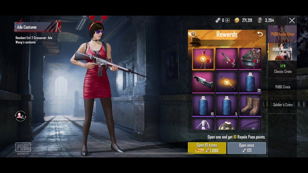 3000 UC RESIDENT EVIL 2 / ZOMBIES SPECIAL CRATES OPENING PUBG MOBILE - IS IT WORTH IT ?