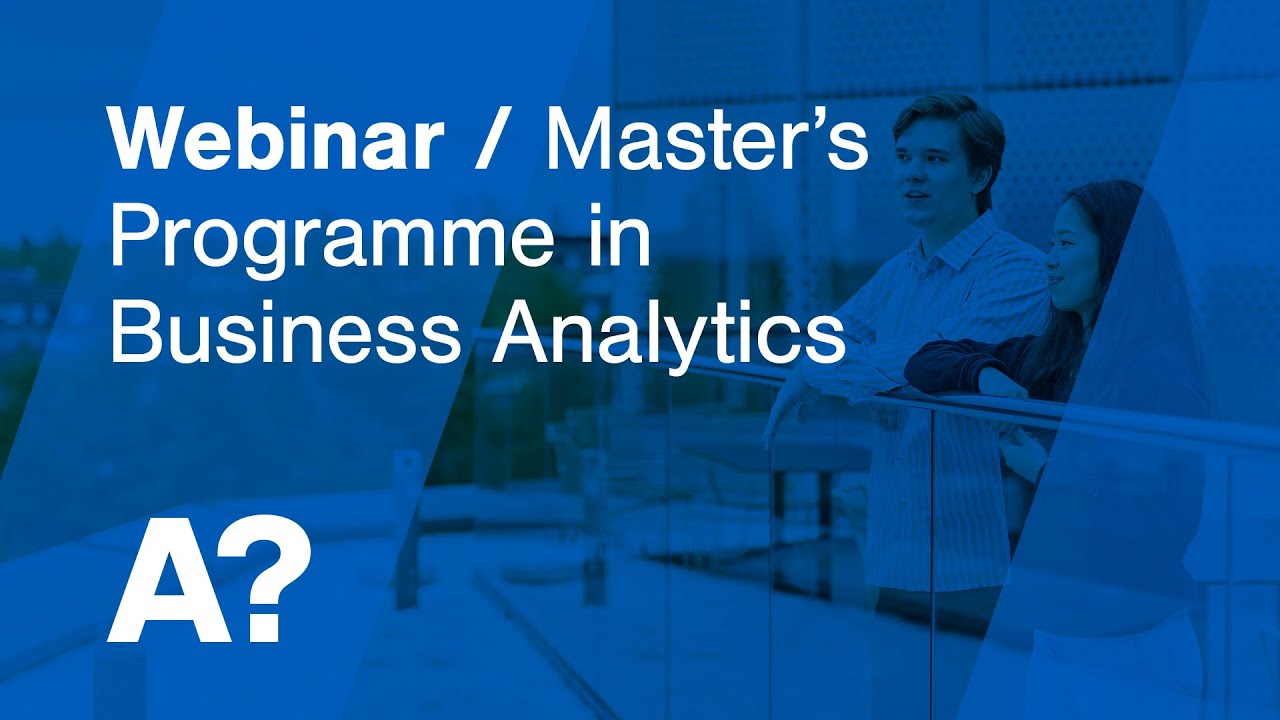 Webinar | Business Analytics