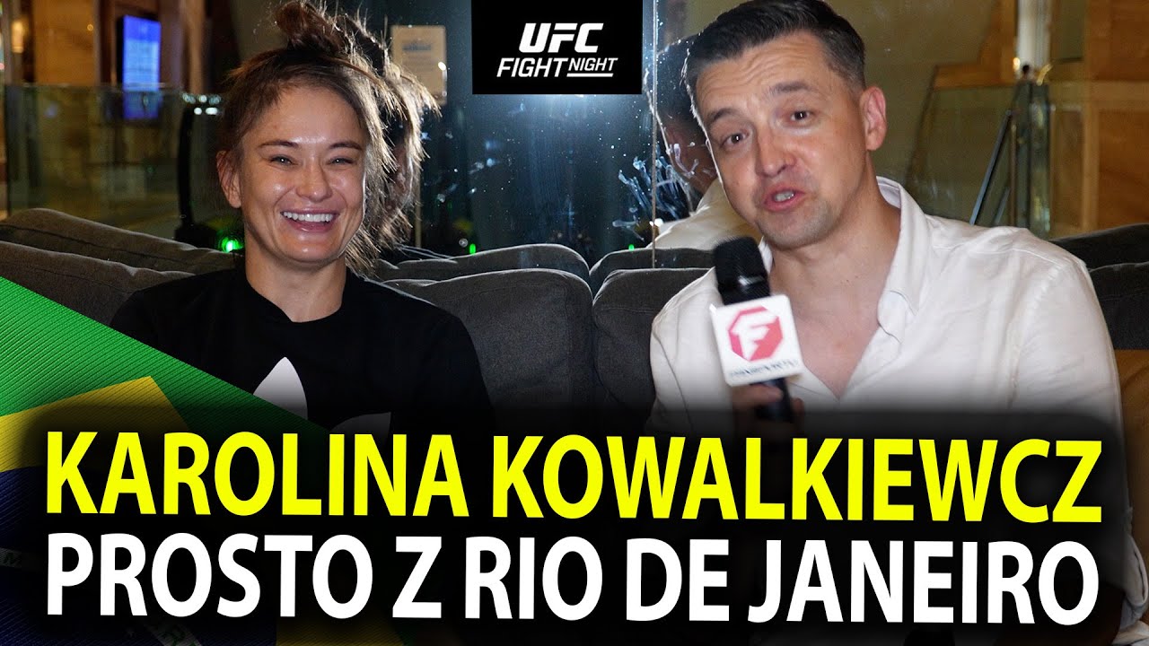 KAROLINA KOWALKIEWICZ PROSTO Z RIO DE JANEIRO:  
