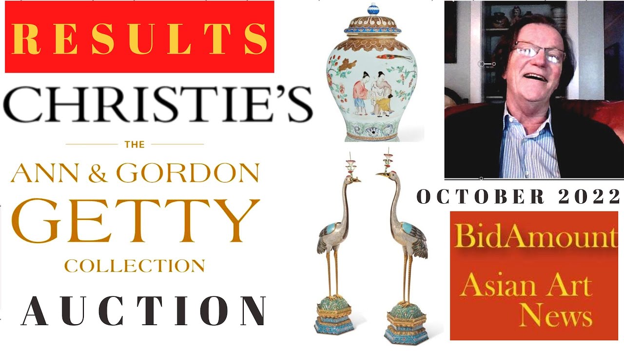 Christie's Results Getty Chinese and Antique Asian Art Auction, NewYork Oct. 2022