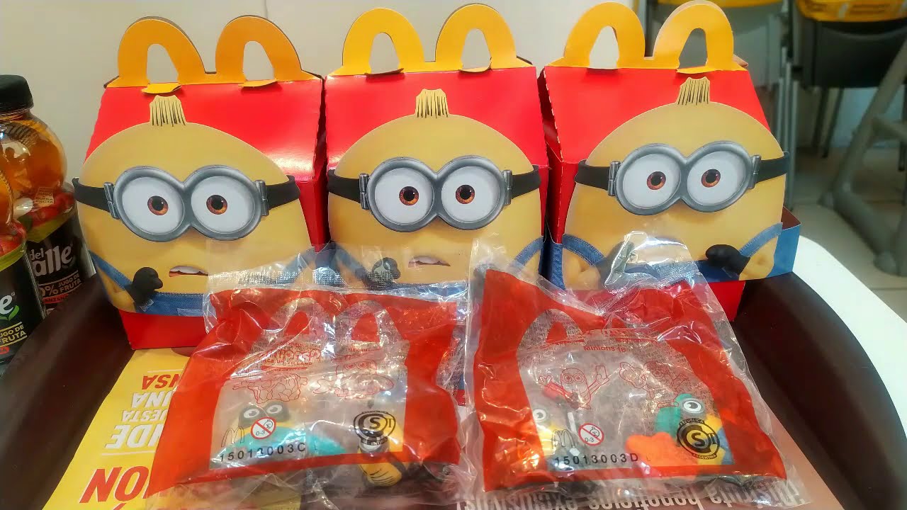 Cajita Feliz McDonald's Minions 2: Nace Un Villano (Noviembre/Diciembre 2020) Parte 3