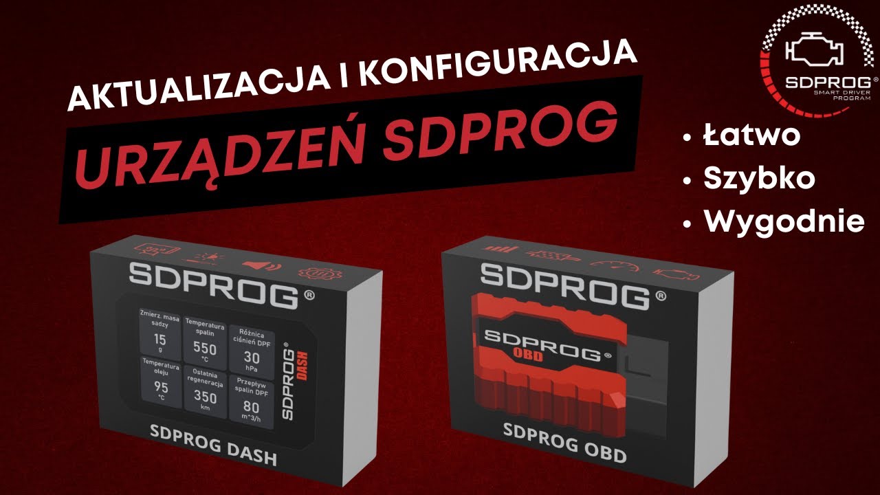 Jak zaktualizować i skonfigurować urządzenia SDPROG? | SDPROG TOOLS