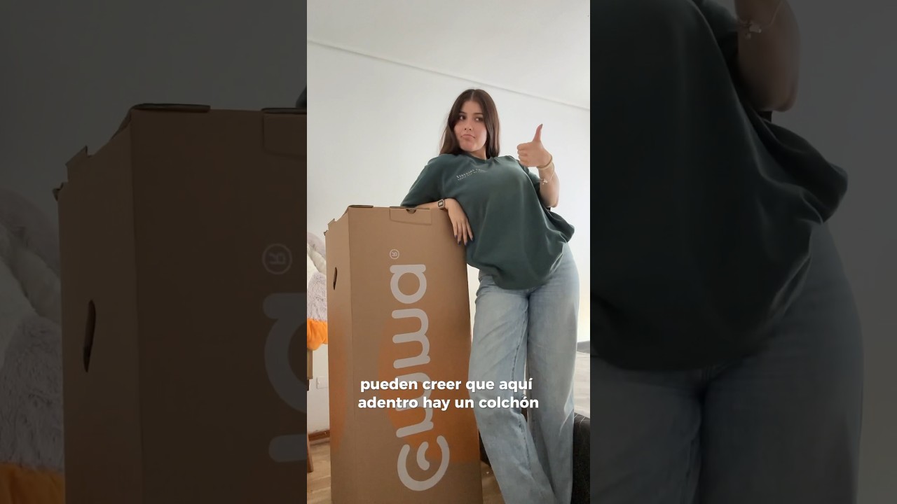 MUDANZA😰📦 ABRIENDO MI EMMA COLCH&Oacute;N! 🛏️ C&Oacute;DIGO: SOFIAYT8