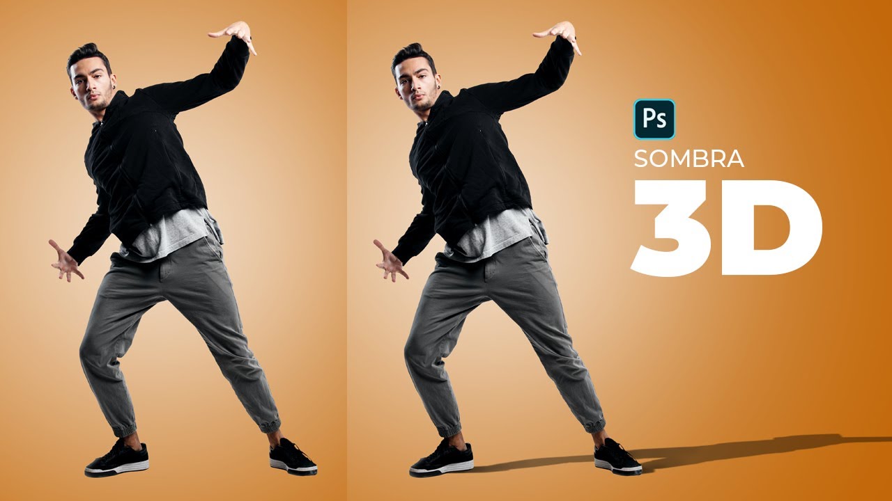 Criando sombra  3D com o Photoshop