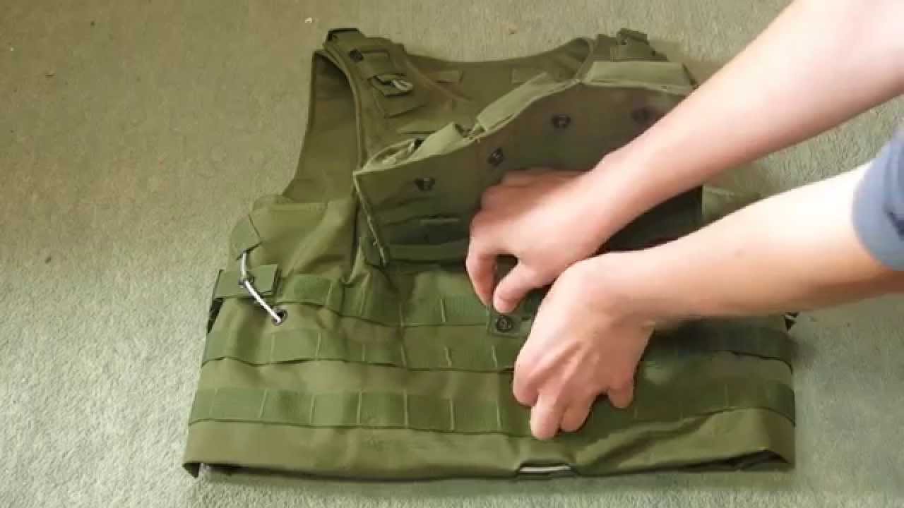 Airsoft Tactical Vest unboxing and review + Extra Items!