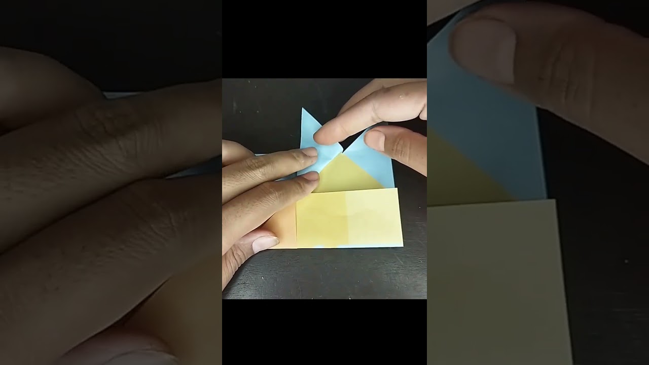 membuat ikan kertas  #melipatkertas #origami #ikantropis #ikankertas #kertas #kerajinankertas#ide