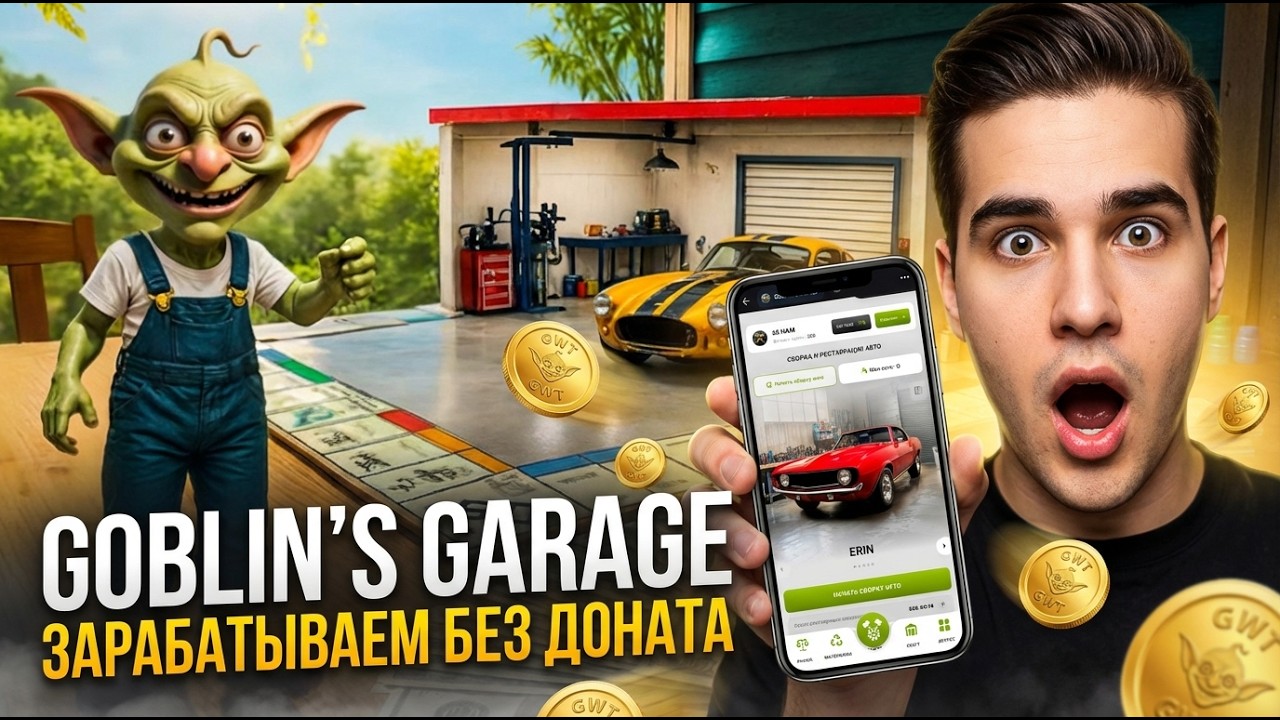 GOBLIN'S GARAGE: СРОЧНО! ПРОДОЛЖАЕМ ЗАРАБАТЫВАТЬ БЕЗ ДОНАТА! УСПЕЙ!