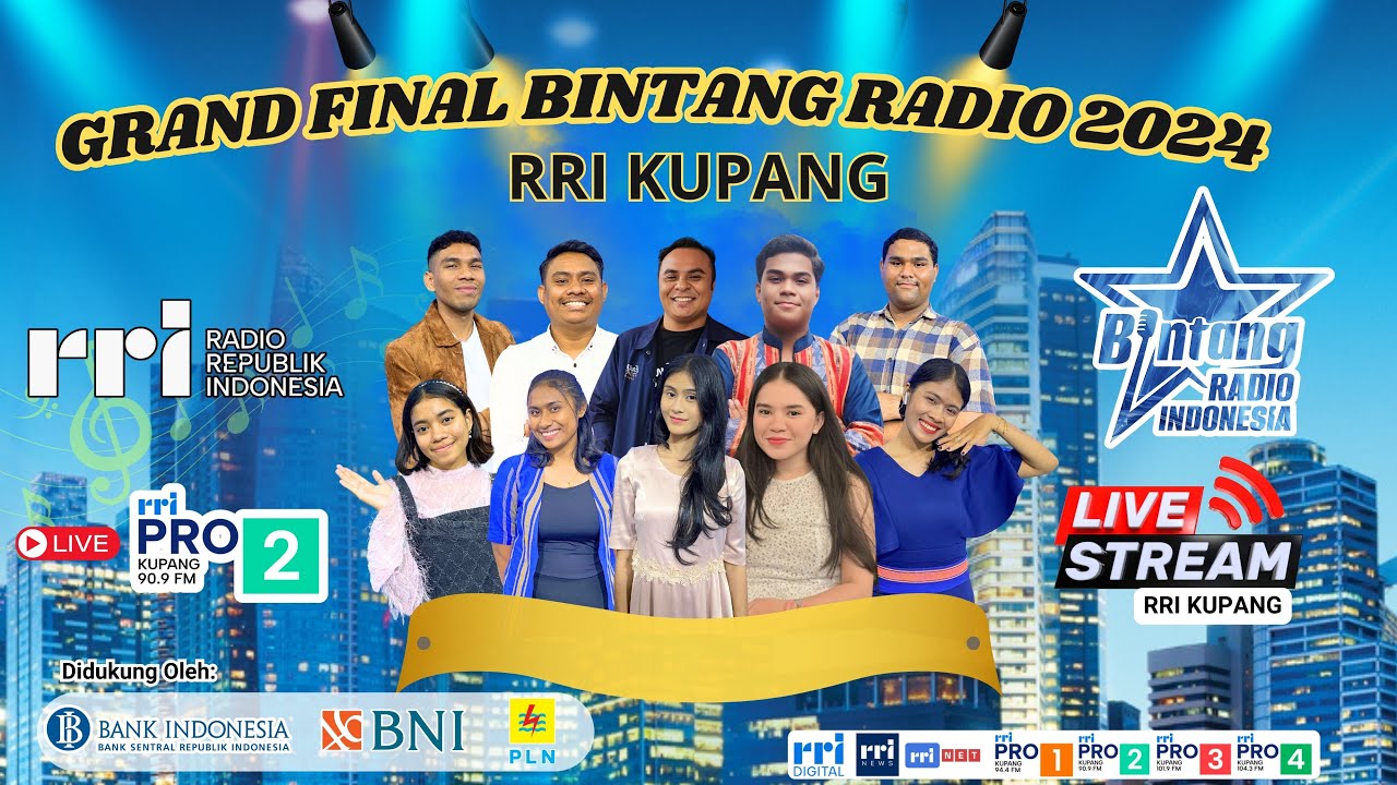 🔴 LIVE GRAND FINAL BINTANG RADIO 2024 | RRI KUPANG