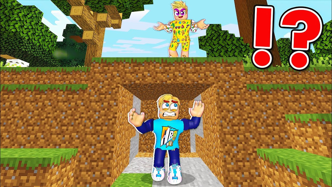 فيلم روبلوكس : اتحبسنا داخل عالم ماين كرافت ❌ ( مواجهة التنين 🐲 ) هنقدر نهرب ؟ 🔥 !!