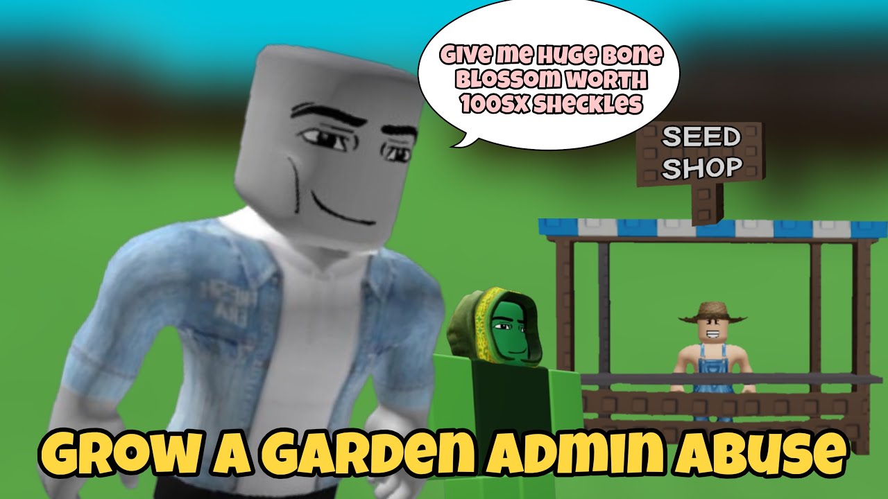 Grow a Garden Admin Abuse Pt 2