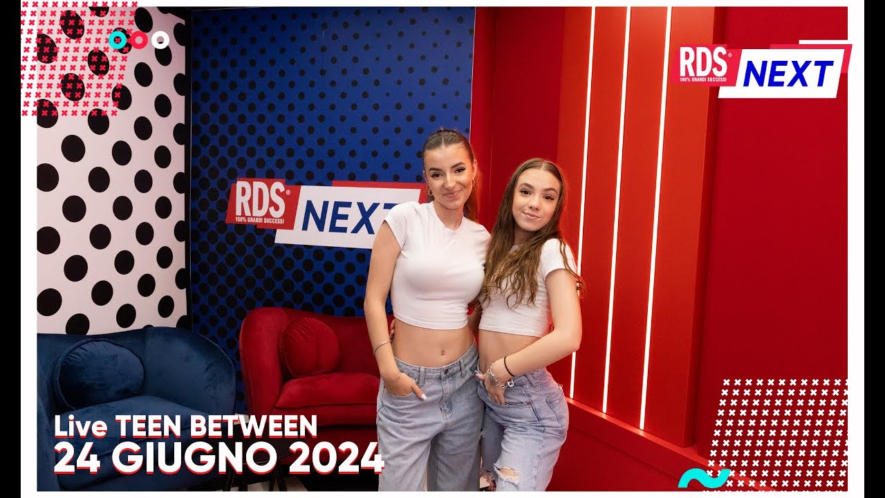 Alice e Giorgia Mordenti Sveglissime per questo MONDAY I TEEN BETWEEN 24/06/24