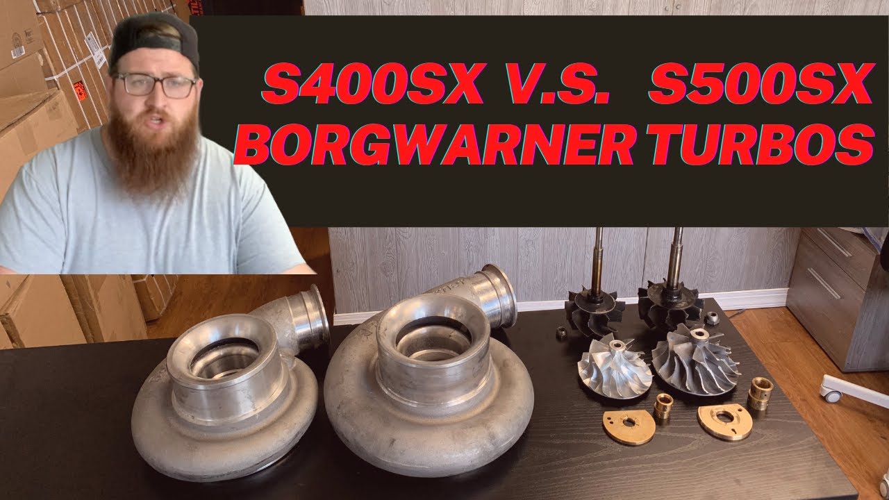 BorgWarner S400 Turbo and S500 Turbos, what's the differance?