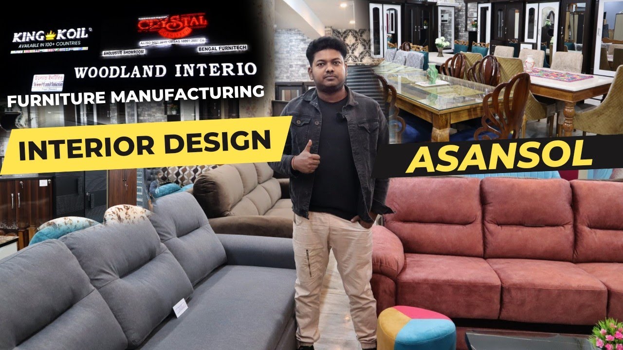 Woodland Interio Multi Branded Furniture Showroom With Manufacturing Interior Design Asansol