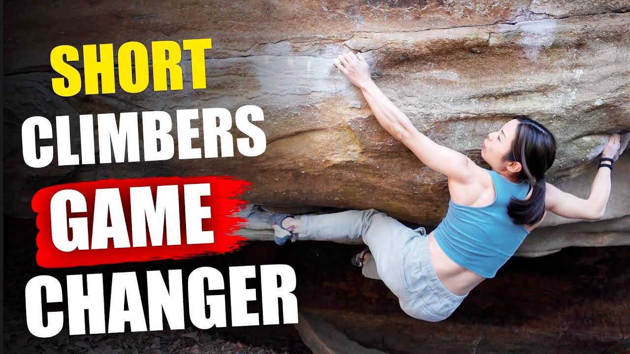 Climbing Technique for Long Reaches for Short Climbers| Focus on Movement, Not Strength