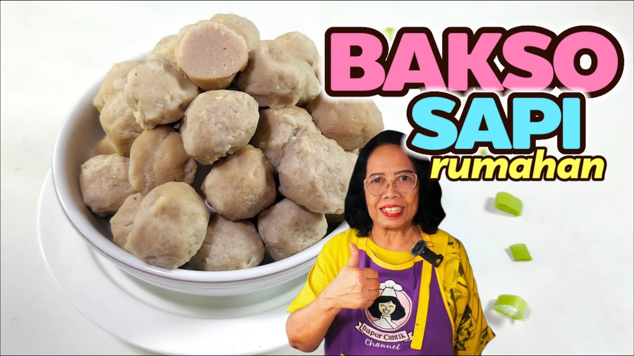 BIKIN BAKSO SAPI RUMAHAN ANTI GAGAL PAKAI CHOPPER SAJA -- TANPA PENGAWET DAN PENGENYAL