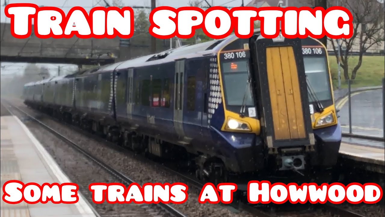 Train Spotting - Some trains at Howwood