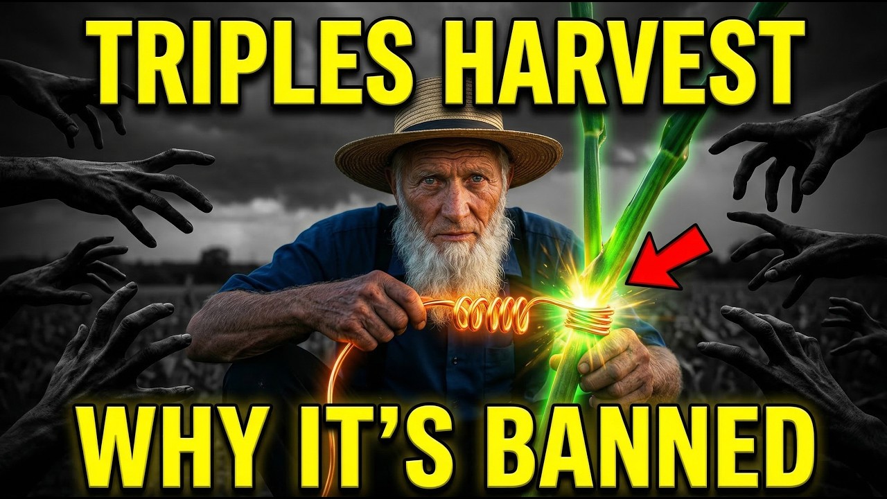 The Amish Wire Method That Triples Your Harvest — Why Did Corporations Call It 