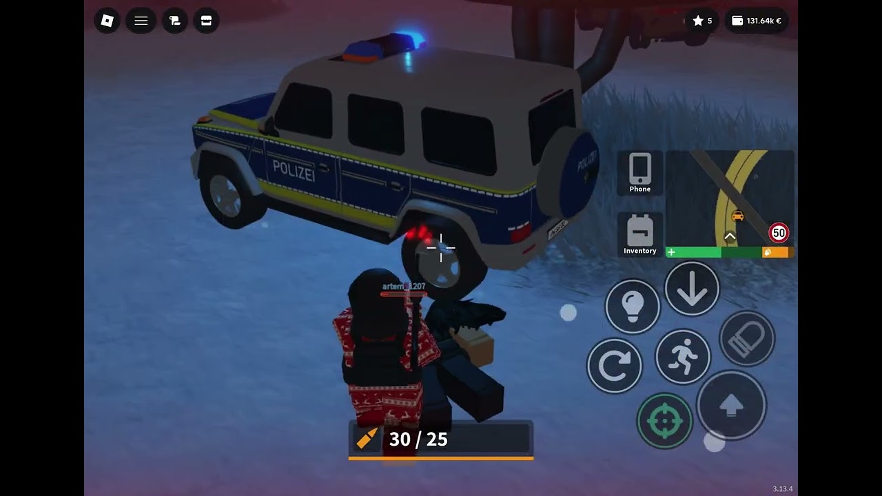 I play as a bandit in Emergency Hamburg on my iPad