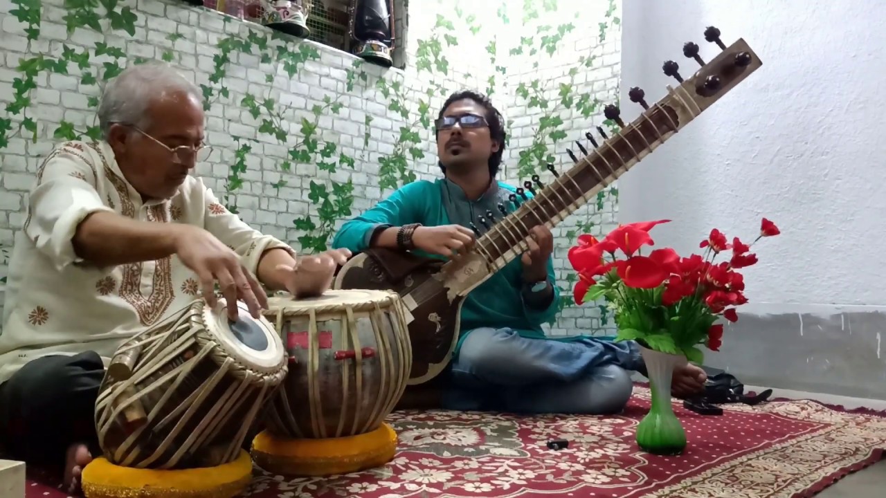 Ranjish hi Sahi | Gazal on Sitar by Sourav Ganguly | Raga Yaman | Mehdi Hassan | Romantic Song