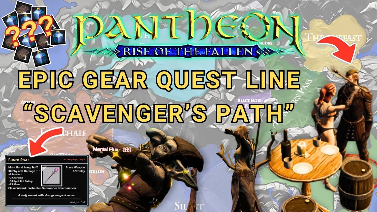 Pantheon: Rise of the Fallen | Scavenger's Path: Quest Guide