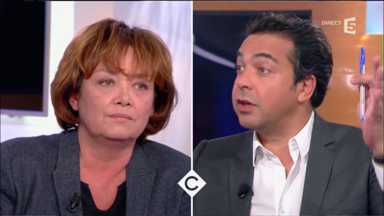 Eric Brunet et Nathalie Saint-Cricq - C à vous - 16/02/2017