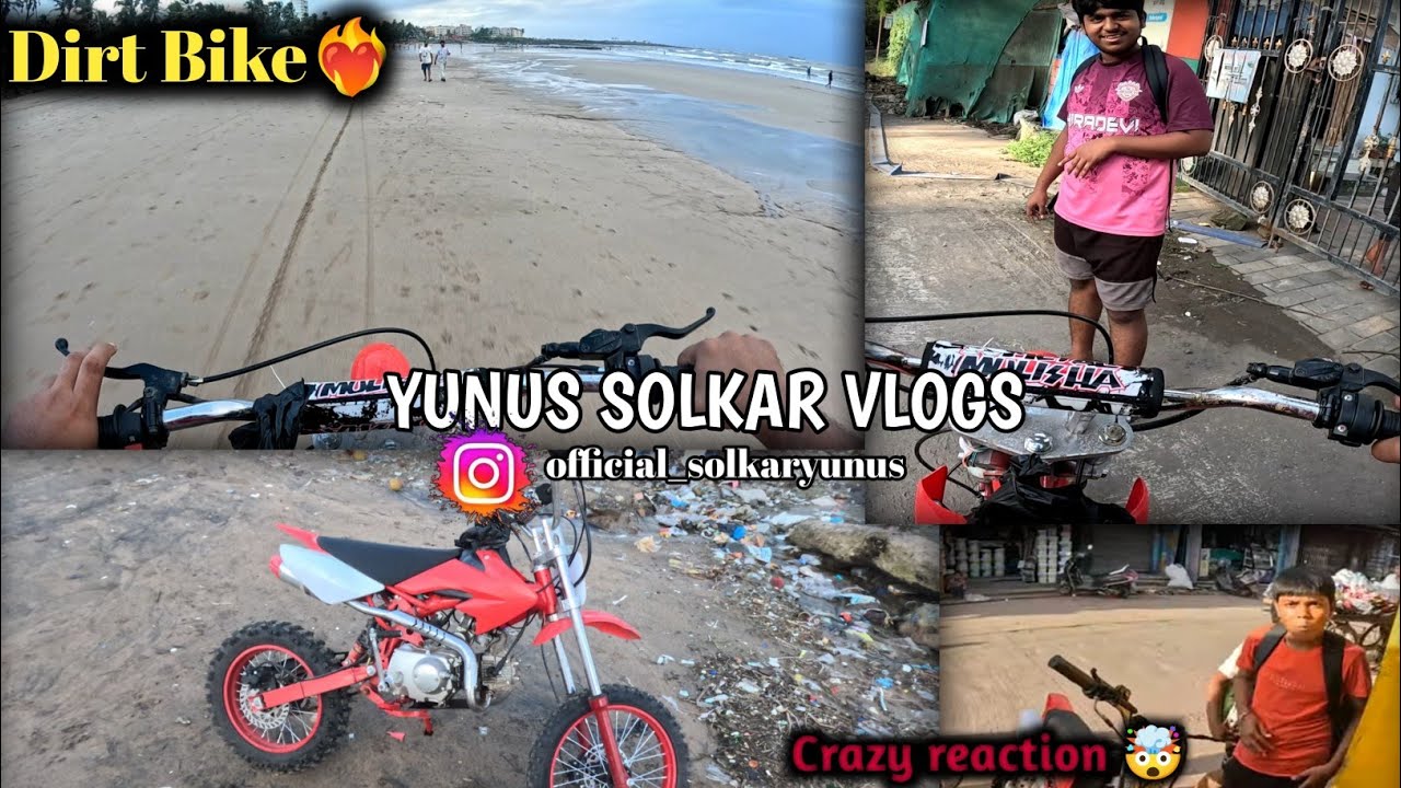 “Insane Dirt Bike Moments! | My First Ever Moto Vlog”😎❤️‍🔥