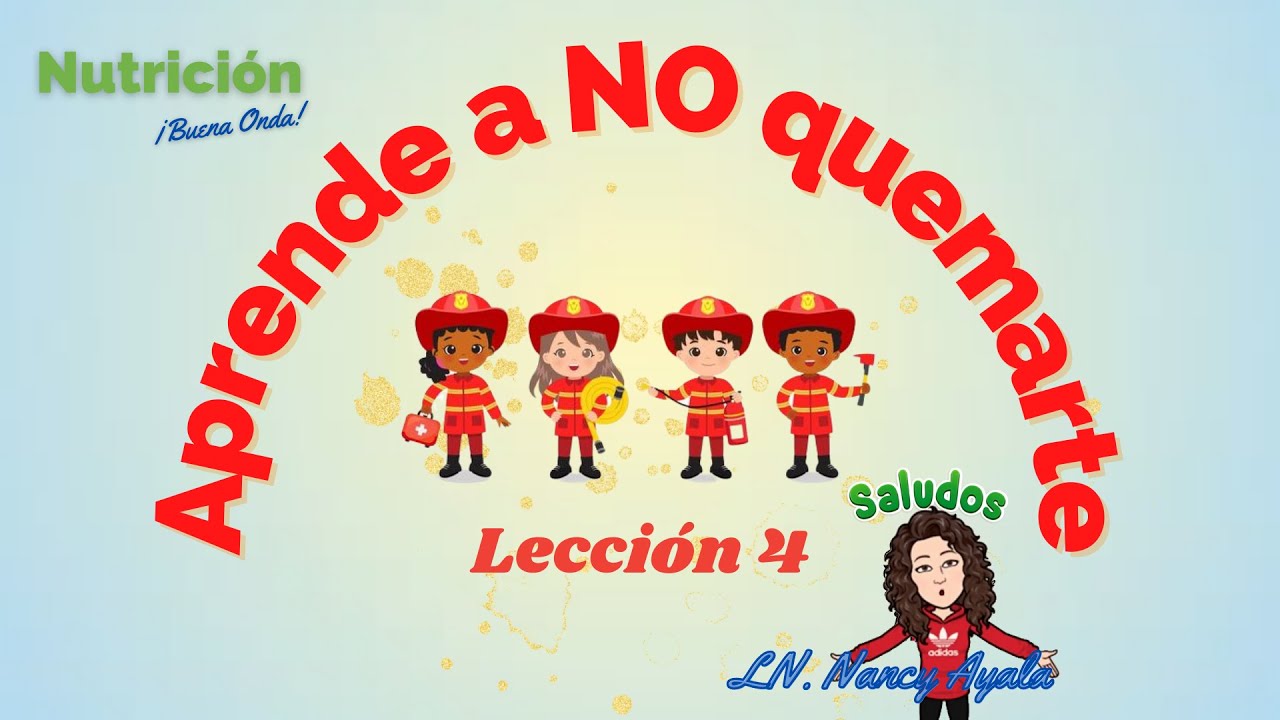 Aprende a &iexcl;NO! quemarte, Lecci&oacute;n 4: Practica el plan de evacuaci&oacute;n.