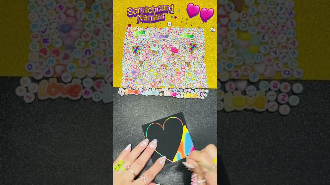 Scratchcard names🩷 #shorts #funny #name #trending #roblox #art #love #couple #drawing #asmr #diy #dj