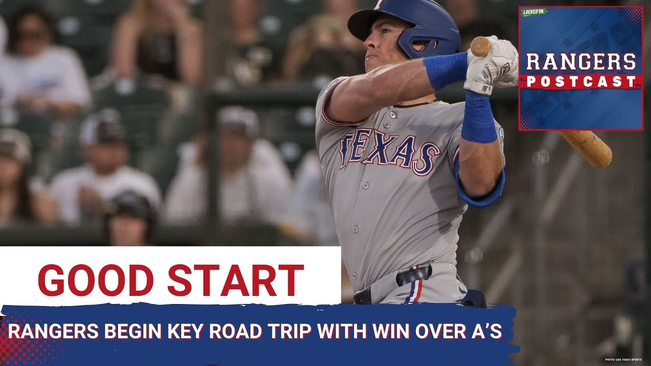RANGERS POSTCAST: The Rangers won a key game on the road in Sacramento.