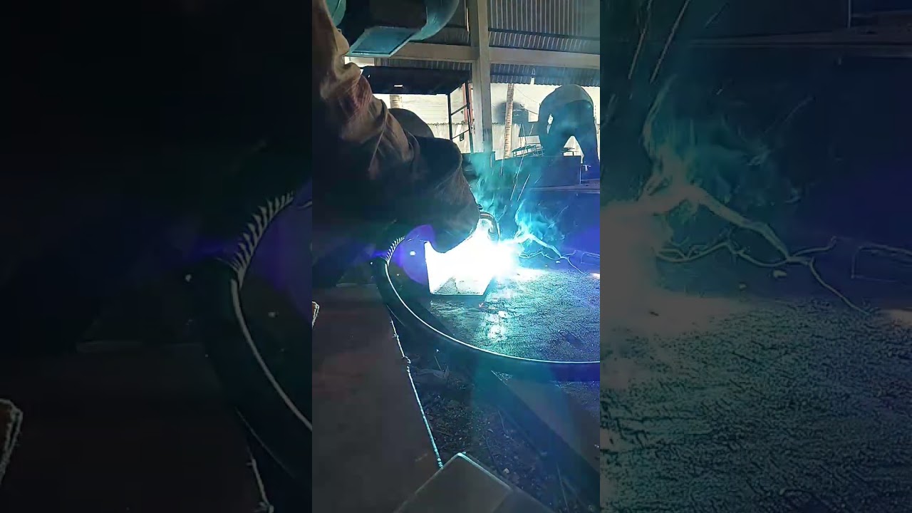 MIG welding 🥽🥽 