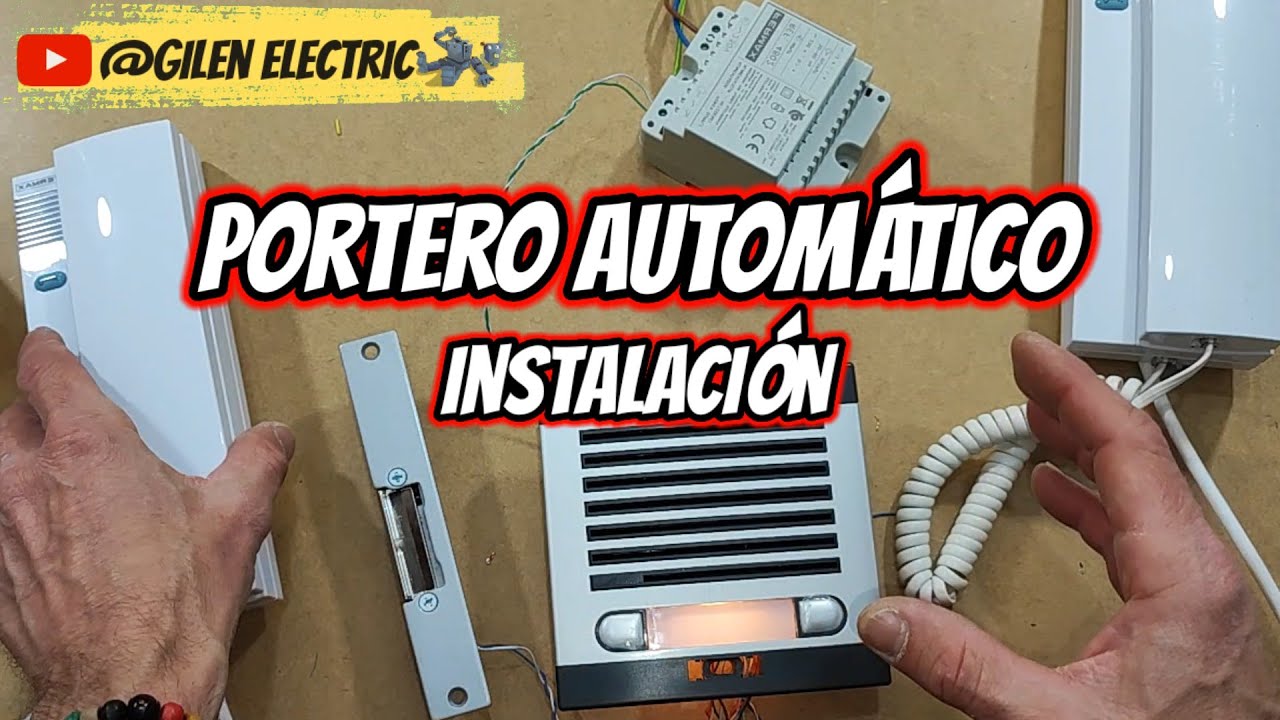 Instalación PORTERO AUTOMÁTICO. Cómo se instala un porterillo electrónico Fermax