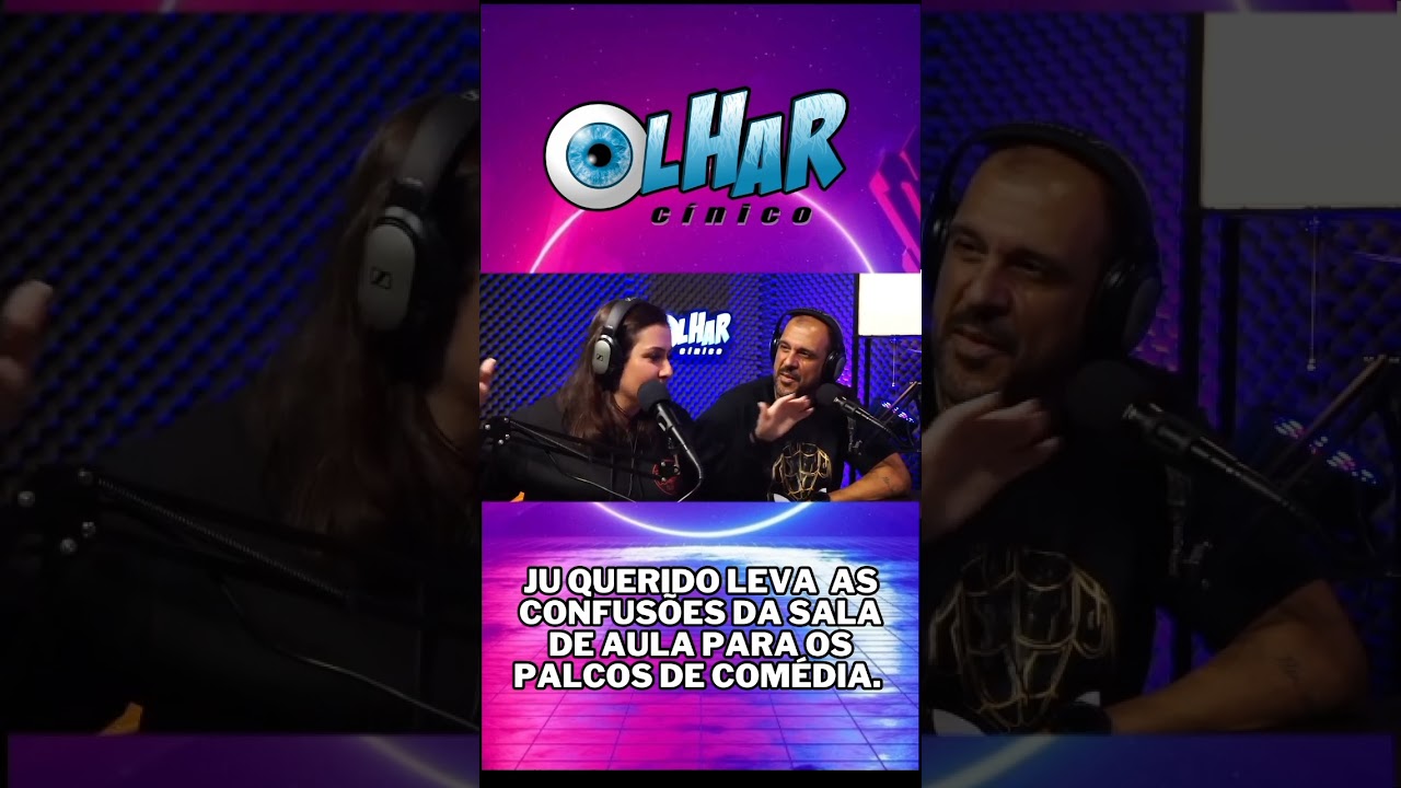 Ju Querido leva as contus&otilde;es de sala de aula para os palcos de com&eacute;dia.