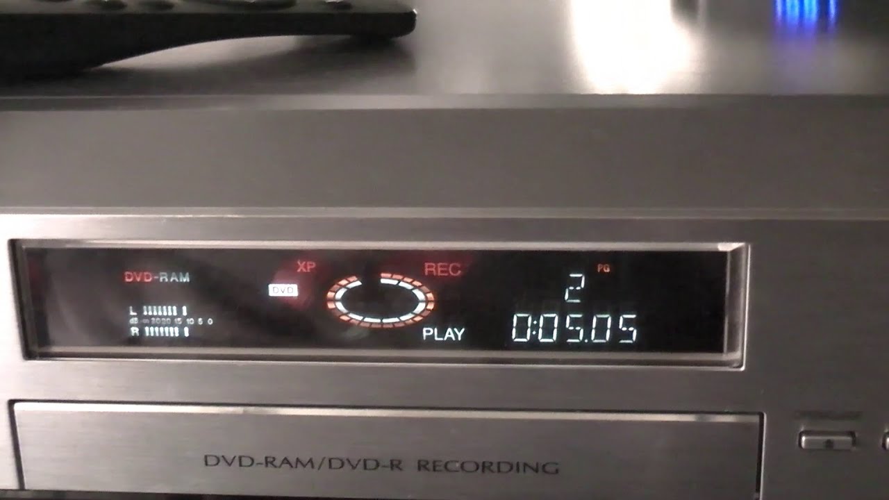 Jakie możliwości dawało użycie płyty DVD-RAM w stacjonarnej nagrywarce DVD. Panasonic DMR-E20