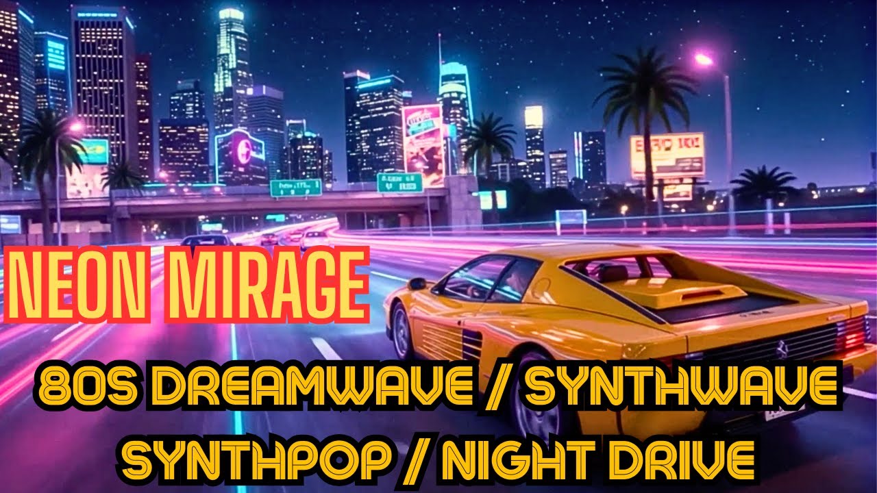 80s DREAMWAVE / SYNTHPOP / SYNTHWAVE NIGHT DRIVE LOVE SONG - 
