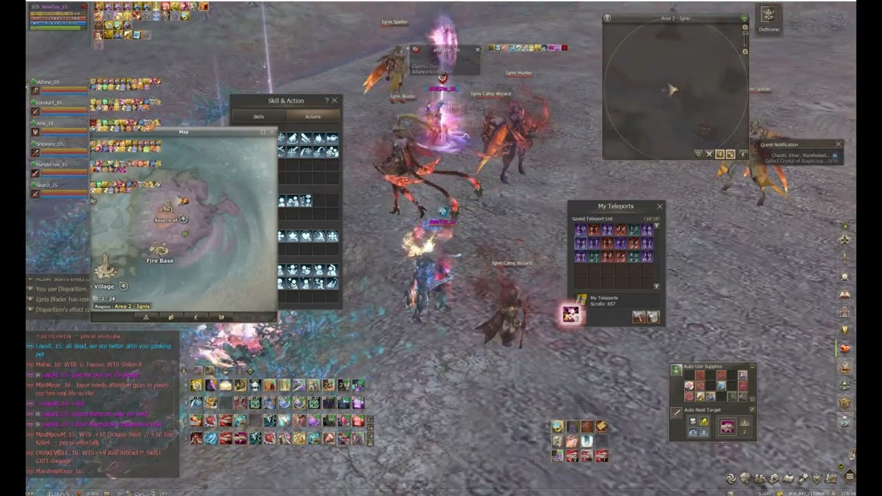 Dethrone PvP . Chronos vs Naia